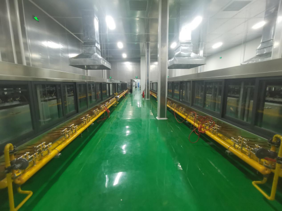 20Tons rice cracker automatic productuion line installation completed